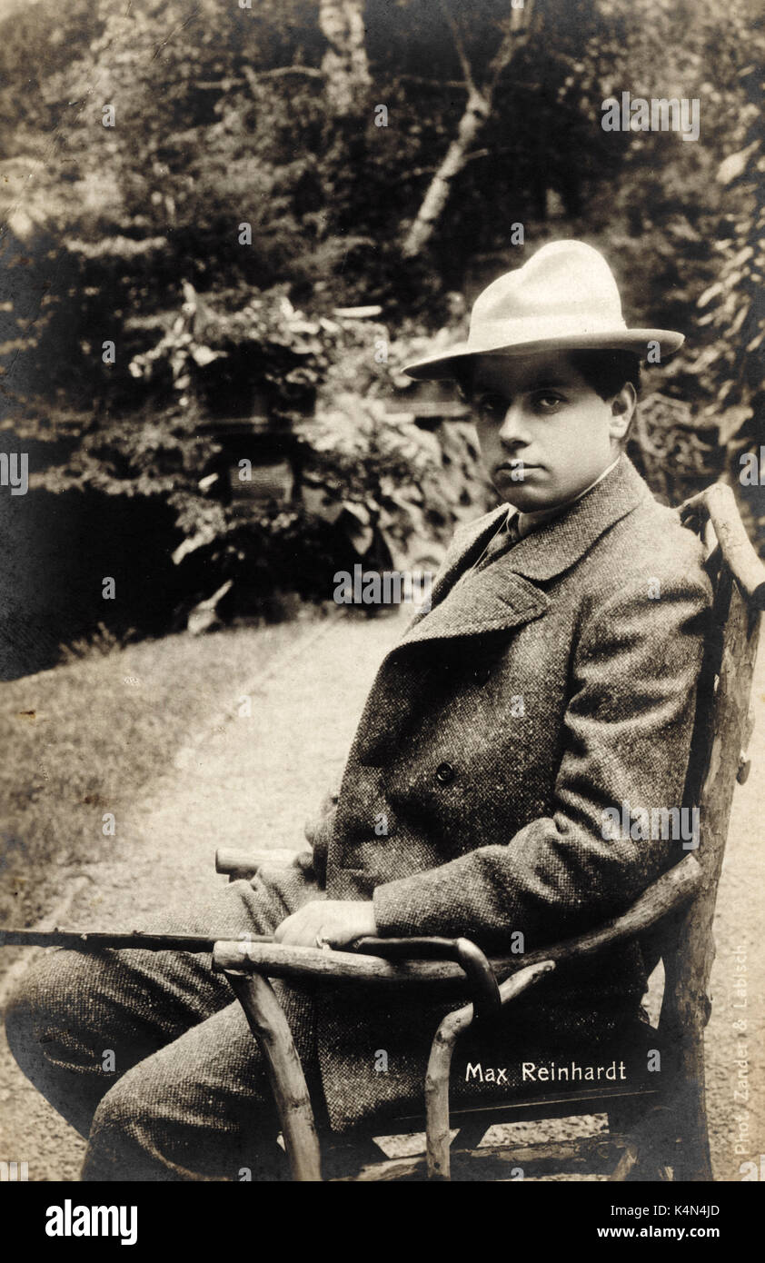 Max REINHARDT, AustrianAmerican director and actor. born in Baden 9