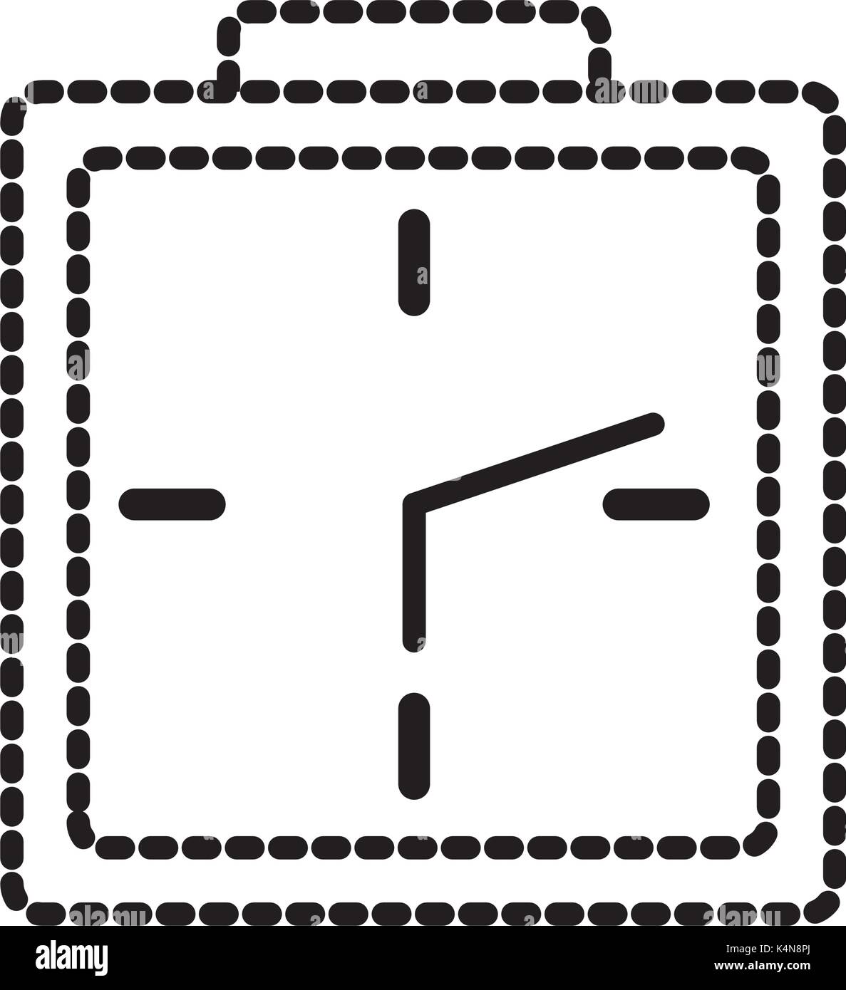 Wristwatch clock symbol Stock Vector Image & Art - Alamy