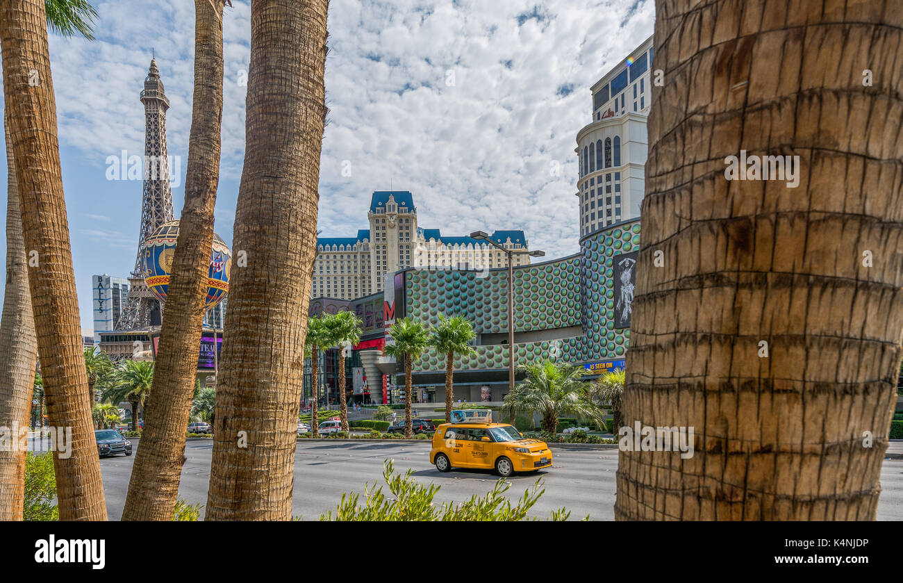 Eifeltower at Las Vegas, Nevada, USA Stock Photo