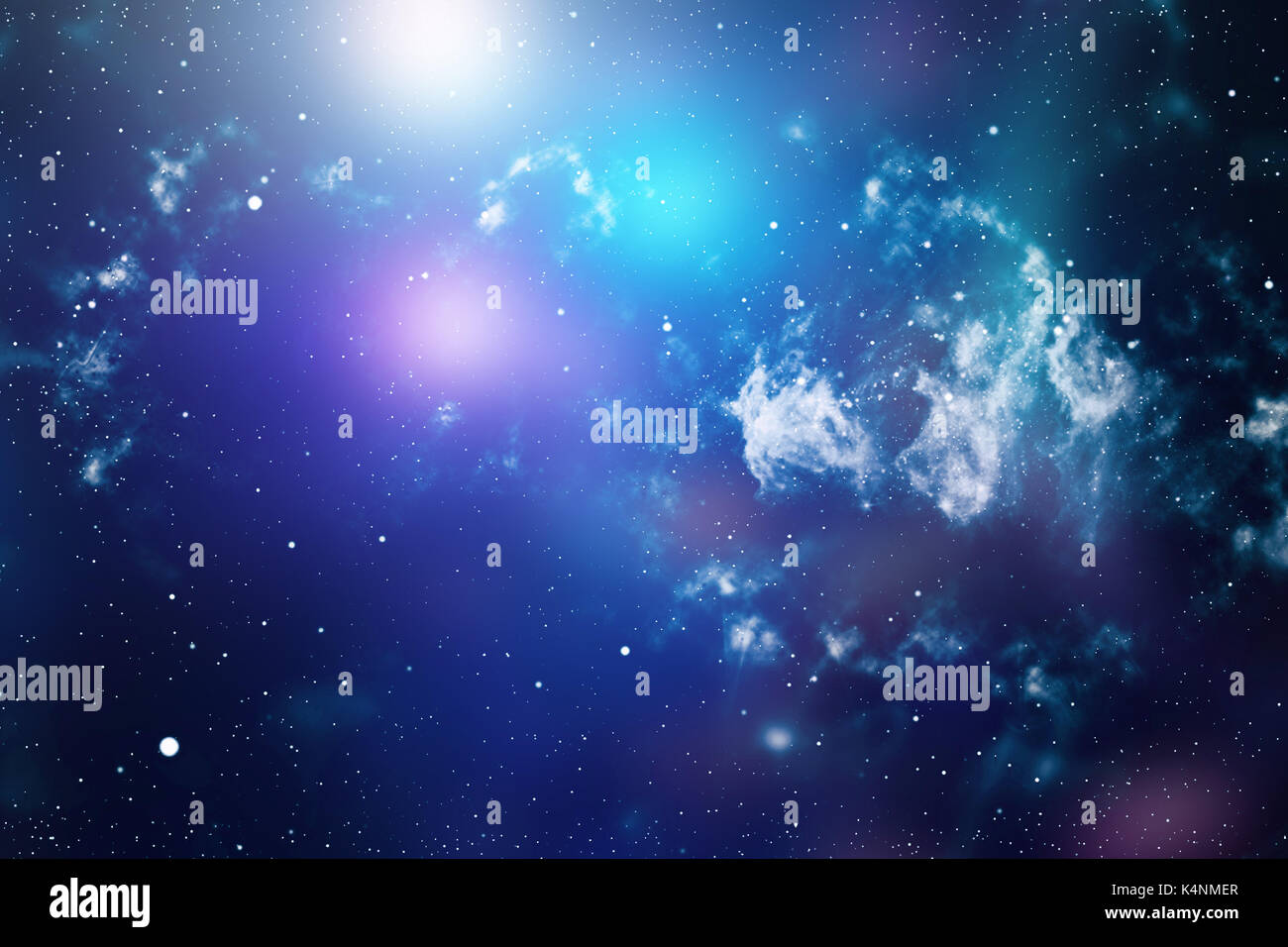 Cosmic abstract background with stars and nebulas Stock Photo - Alamy
