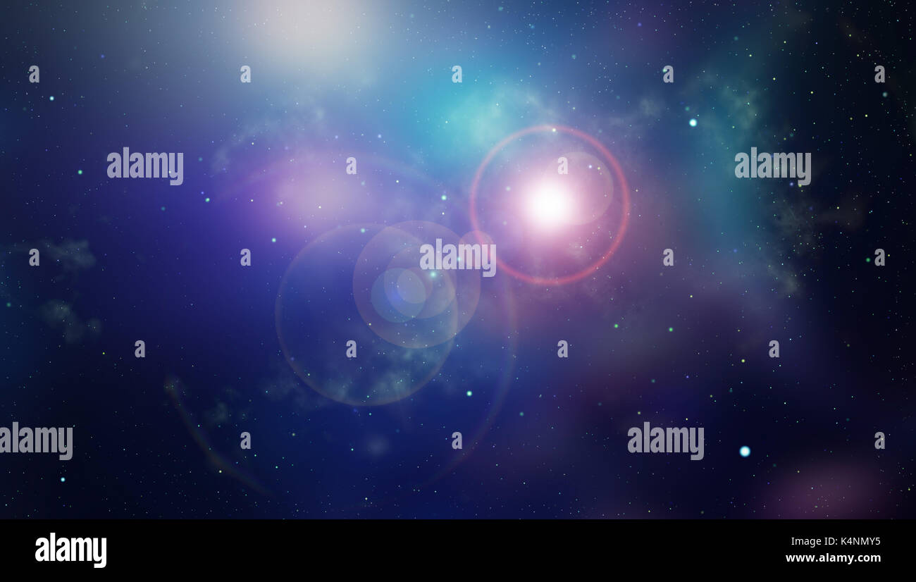 Cosmic abstract background with stars and nebulas Stock Photo - Alamy