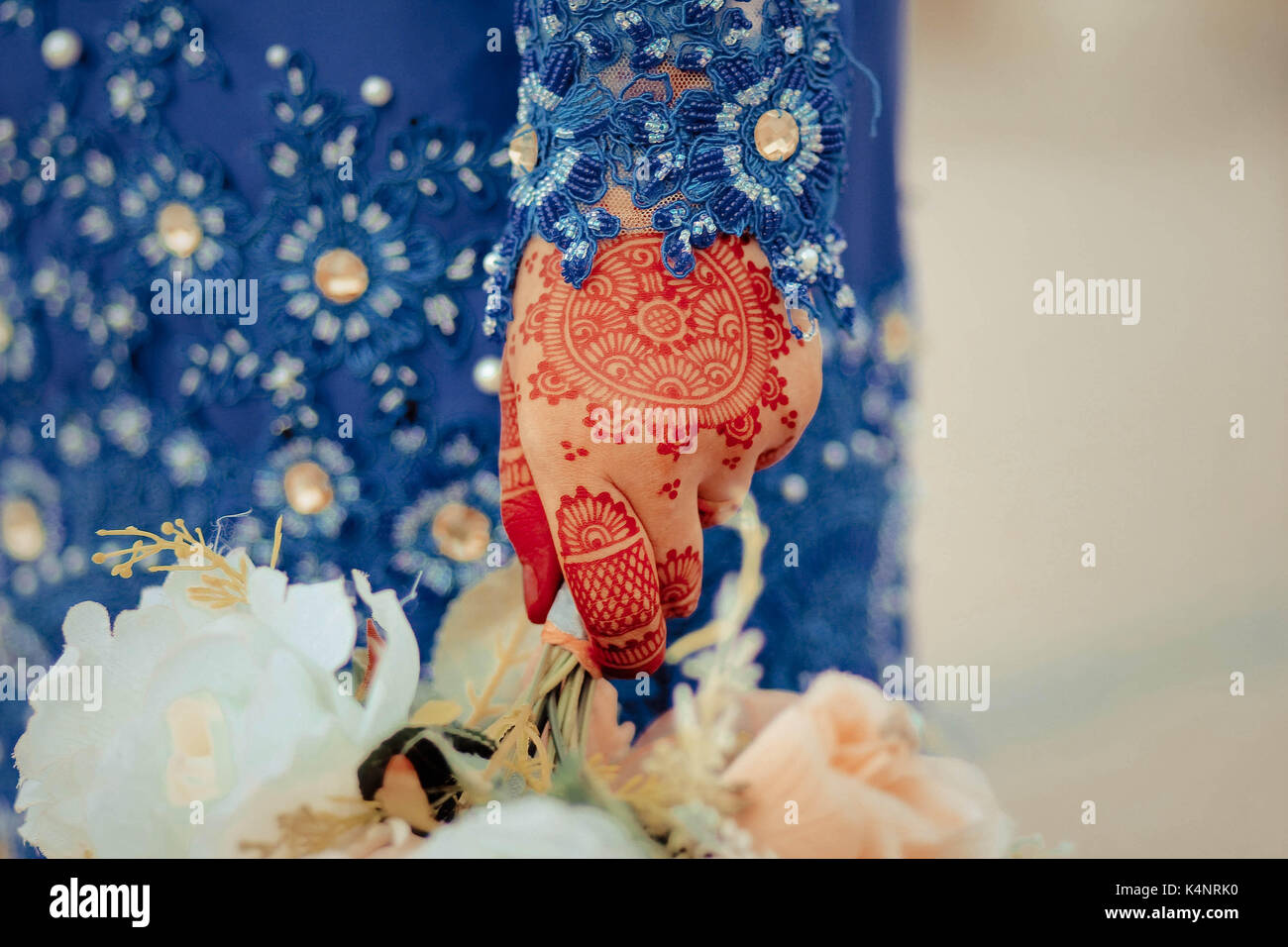 Asian bride Stock Photo