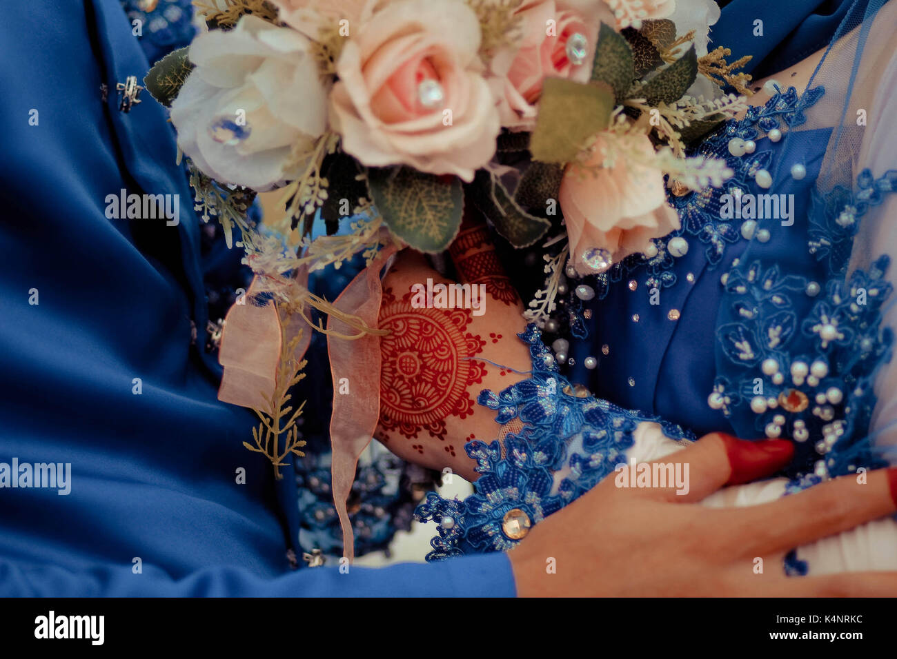 Asian bride Stock Photo