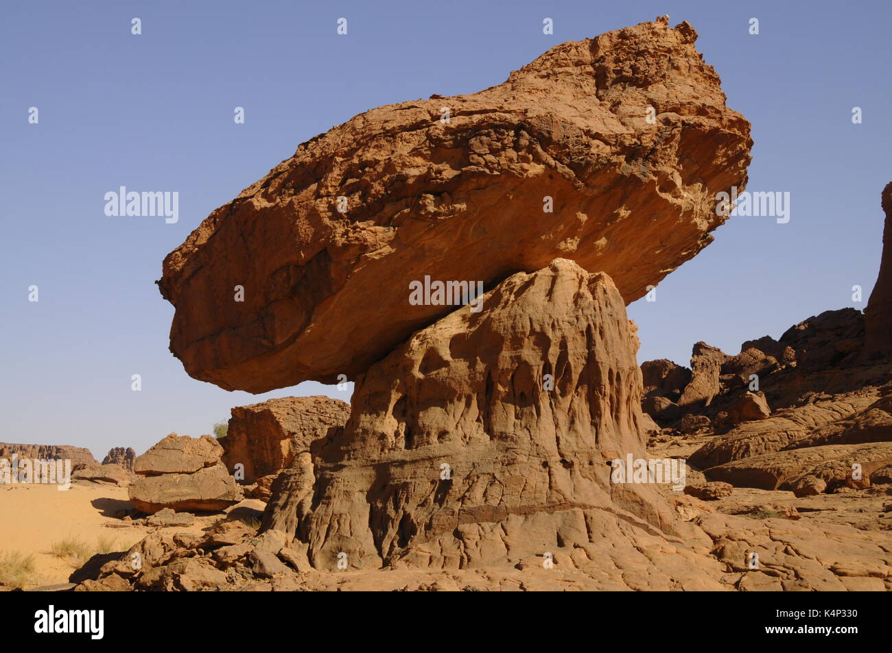 Unusual rock formation in Ennedi, Sahara Desert, Chad Stock Photo - Alamy