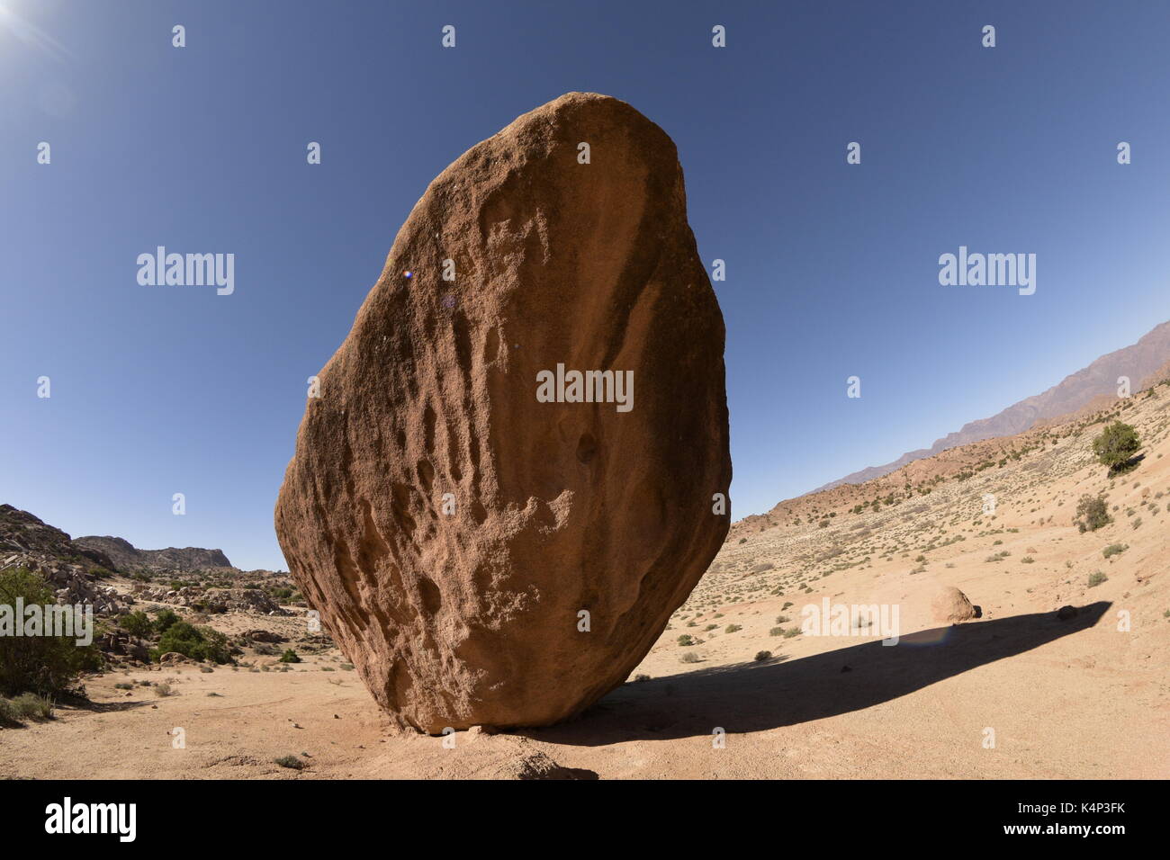 Unusual rock formations, Tafraoute, Morocco Stock Photo - Alamy