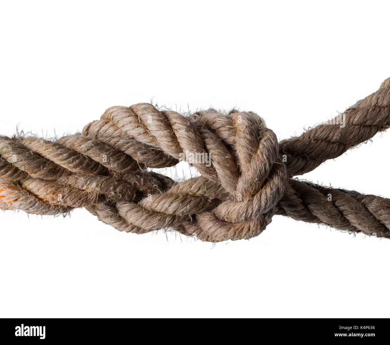 Brown western cowboy lasso rope hi-res stock photography and
