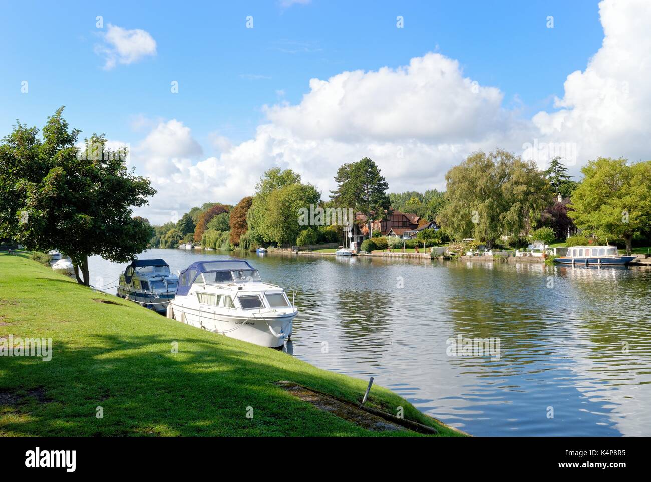 The River Thames at Staines Surrey UK Stock Photo Alamy