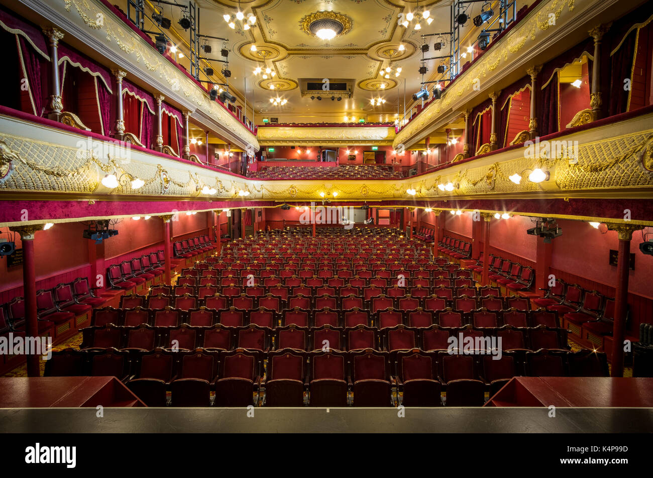 The stunning City Varieties Music Hall in Leeds, West Yorkshire