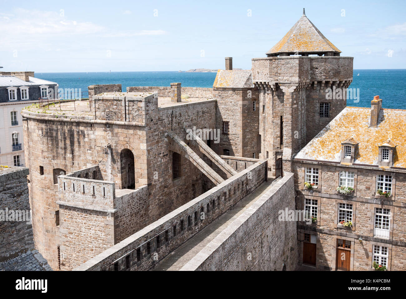 Chateau Of St Malo High Resolution Stock Photography And Images Alamy