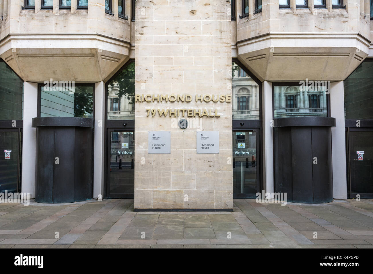 The Department of Health's  Richmond House, Whitehall, London, UK Stock Photo