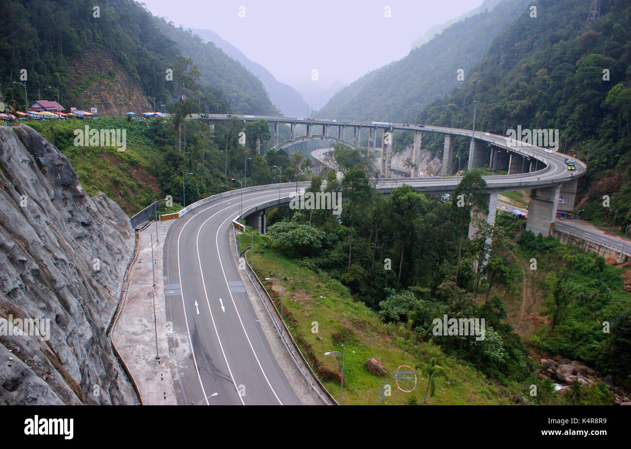 Kelok Sembilan, Padang, West Sumatra, Indonesia Stock Photo