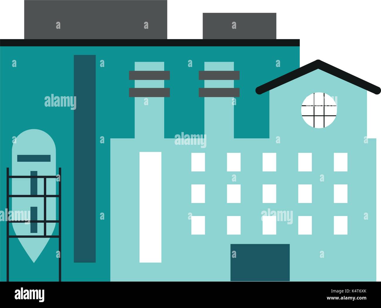 factory building icon image Stock Vector Image & Art - Alamy
