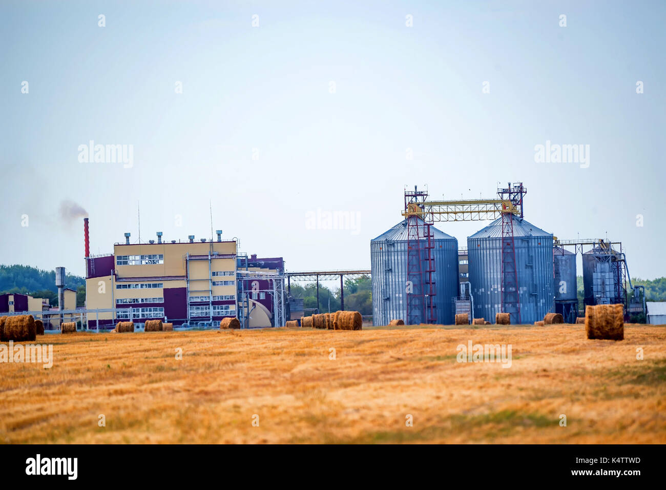 Granary in the field Stock Photo - Alamy