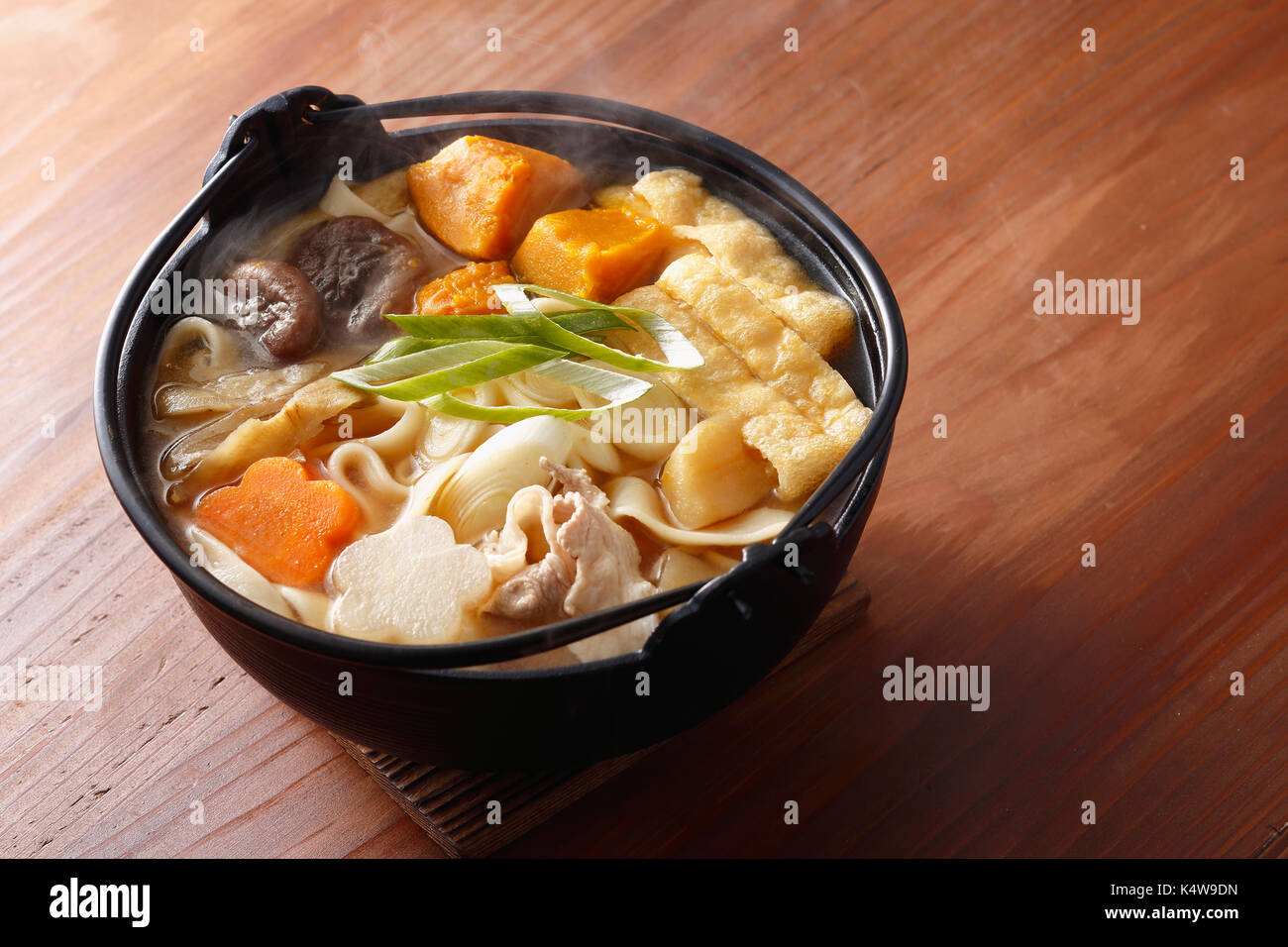 Japanese style Houtou noodles Stock Photo Alamy