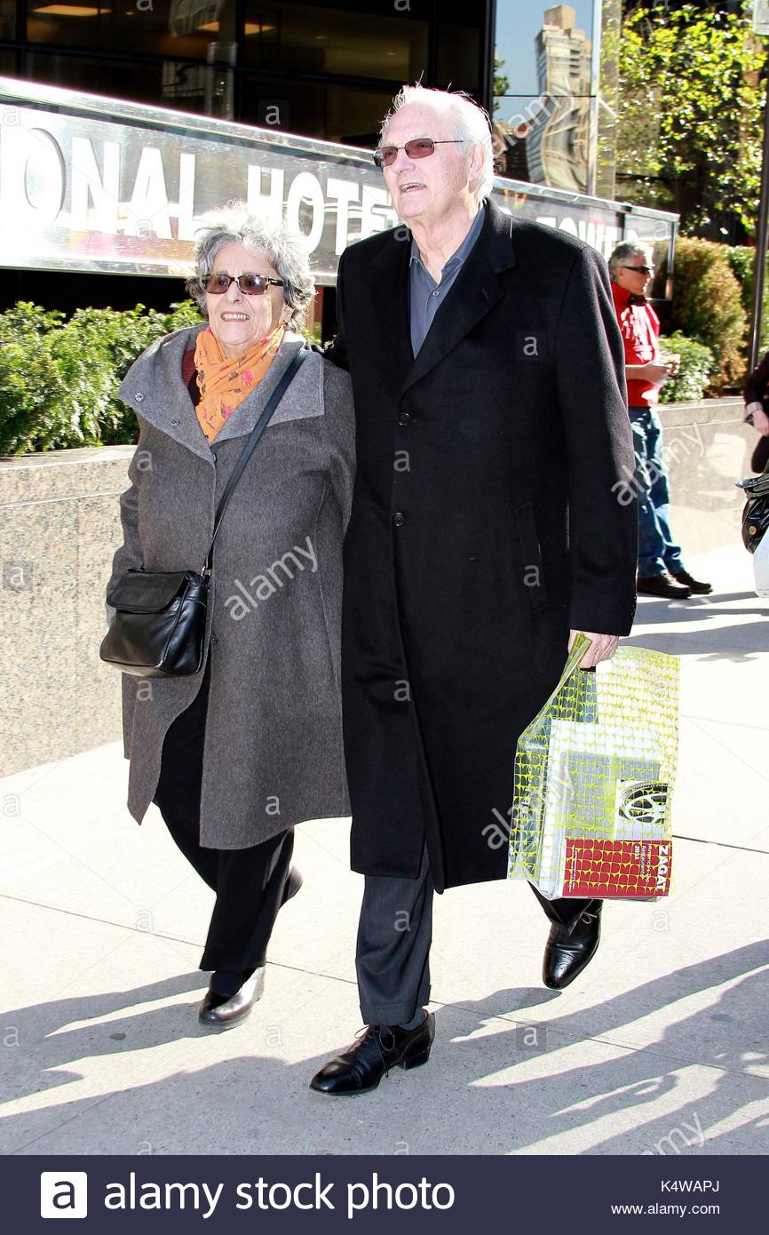 Alan Alda and Arlene Alda. Alan Alda and wife Arlene seen walking on ...