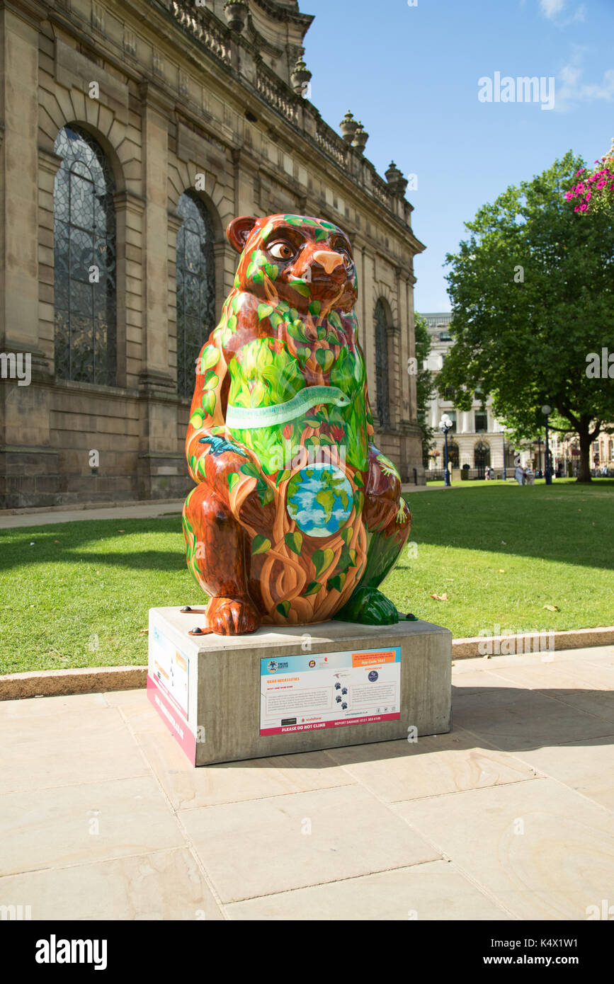 The Big Sleuth, Birmingham, England, Summer 2017, Bear necessities Stock Photo