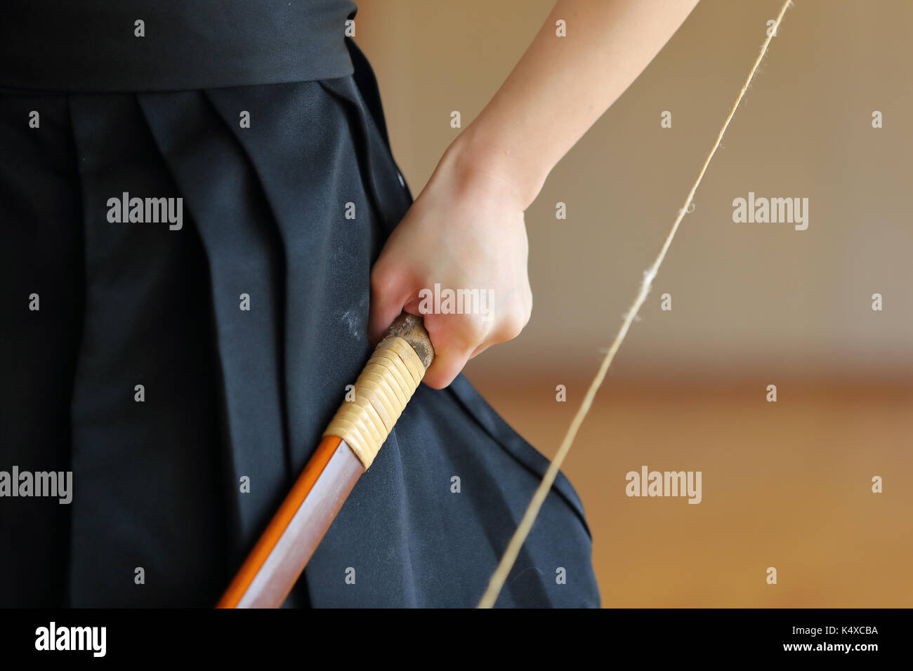 Martial Arts Bow High Resolution Stock Photography and Images Alamy