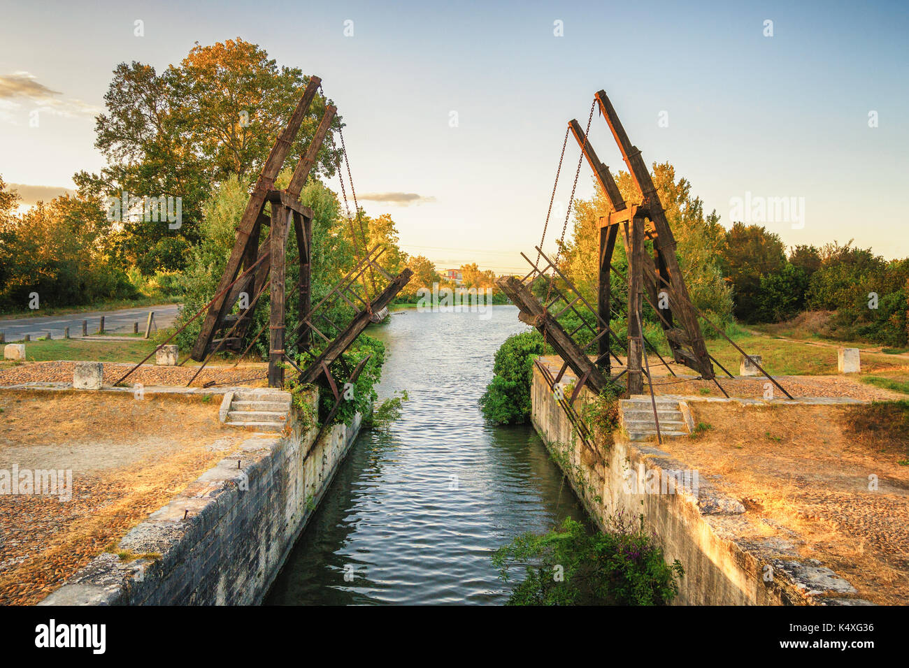 Pont Van-Gogh, Pont de Langlois, Arles - France Stock Photo