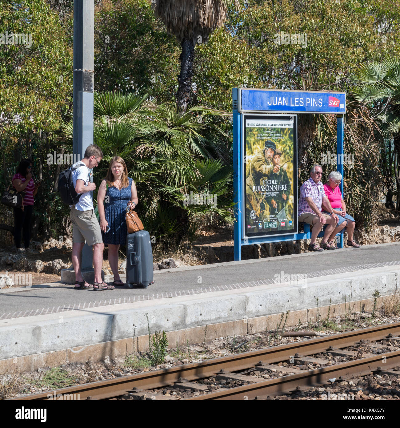 Juan les pins france people hi-res stock photography and images - Alamy