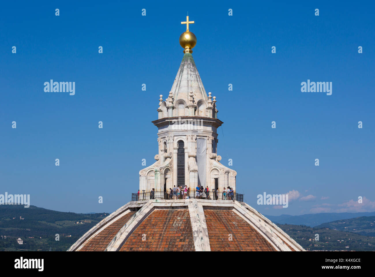Florence duomo brunelleschis dome cathedral hi-res stock photography ...