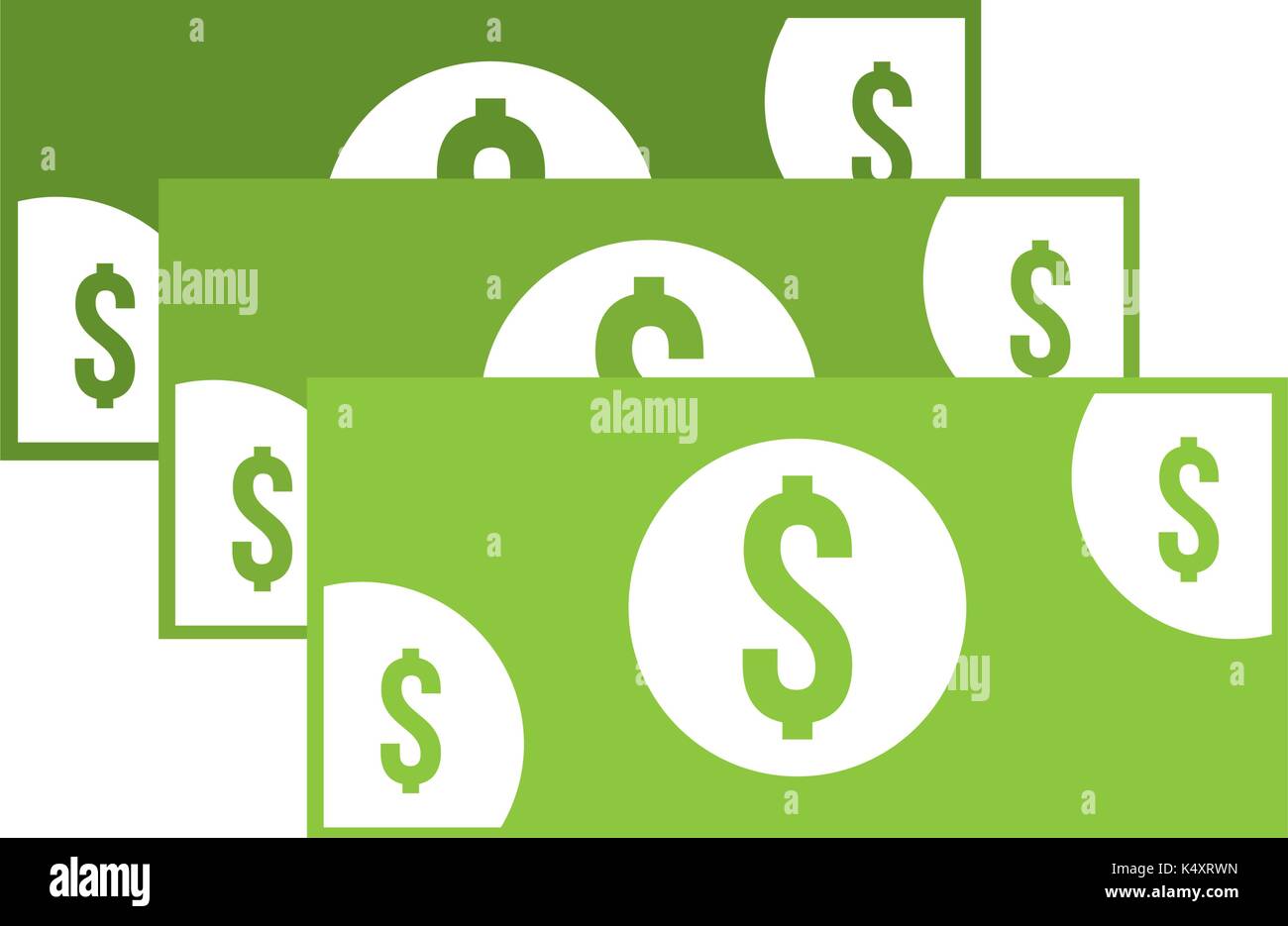 stack banknote cash money currency dollar Stock Vector Image & Art - Alamy