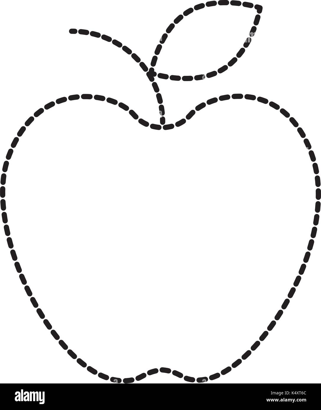 fresh fruit apple food market icon Stock Vector Image & Art - Alamy