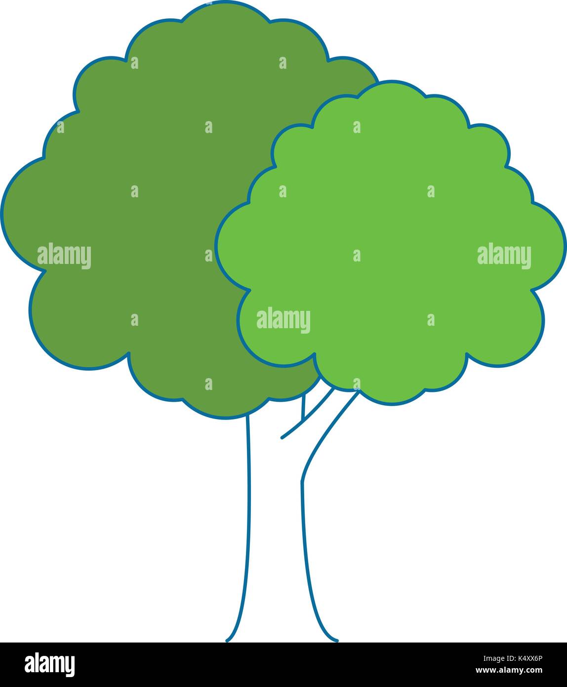 tree plant isolated icon vector illustration design Stock Vector Image ...