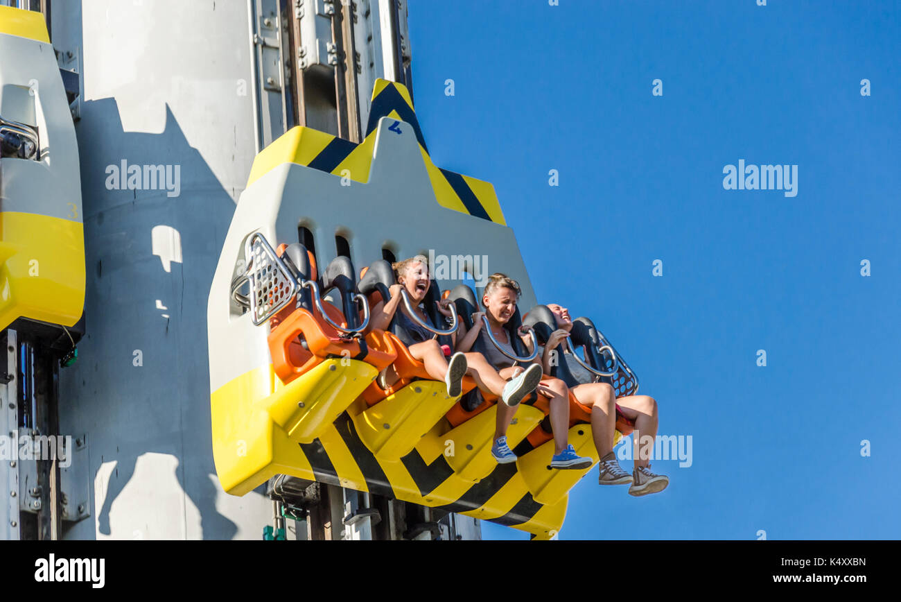 Gardaland theme park in Italy Stock Photo