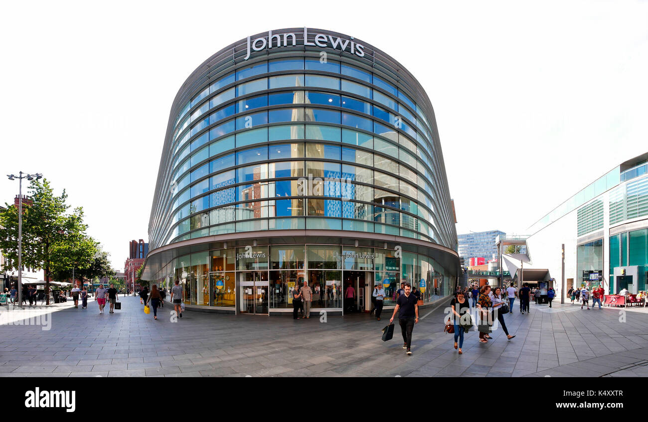 John Lewis store, Paradise Street. Liverpool ONE. Stock Photo