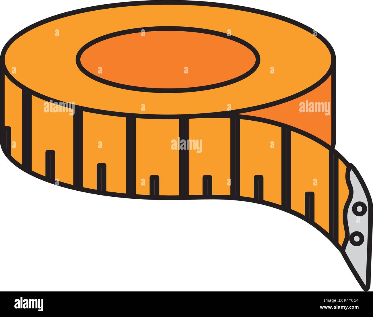 Clothmeasure vector vectors hi-res stock photography and images - Alamy