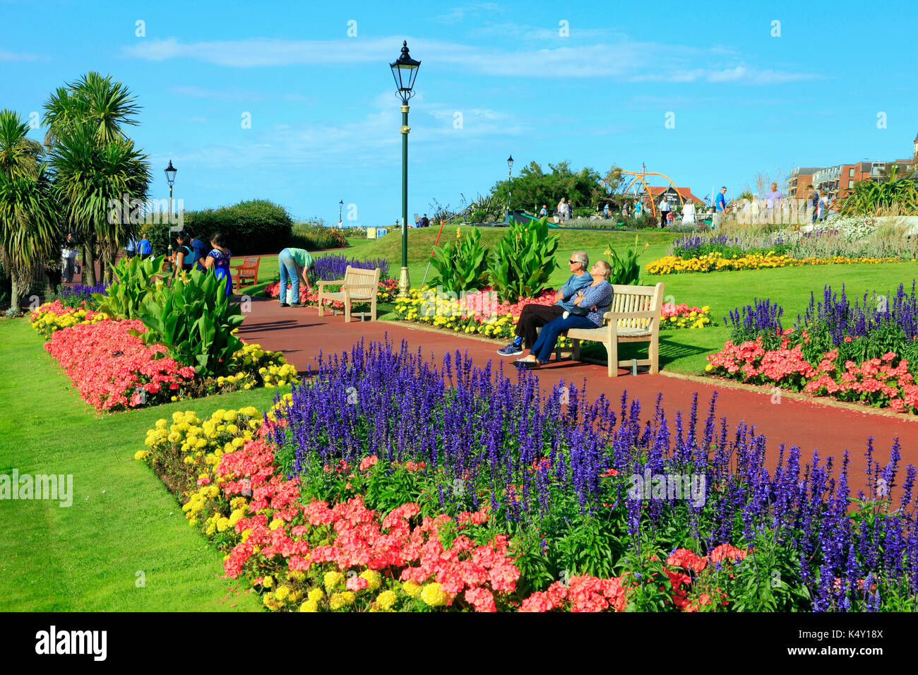 Esplanade Gardens, Marine Parade, Cliff top, Hunstanton, English