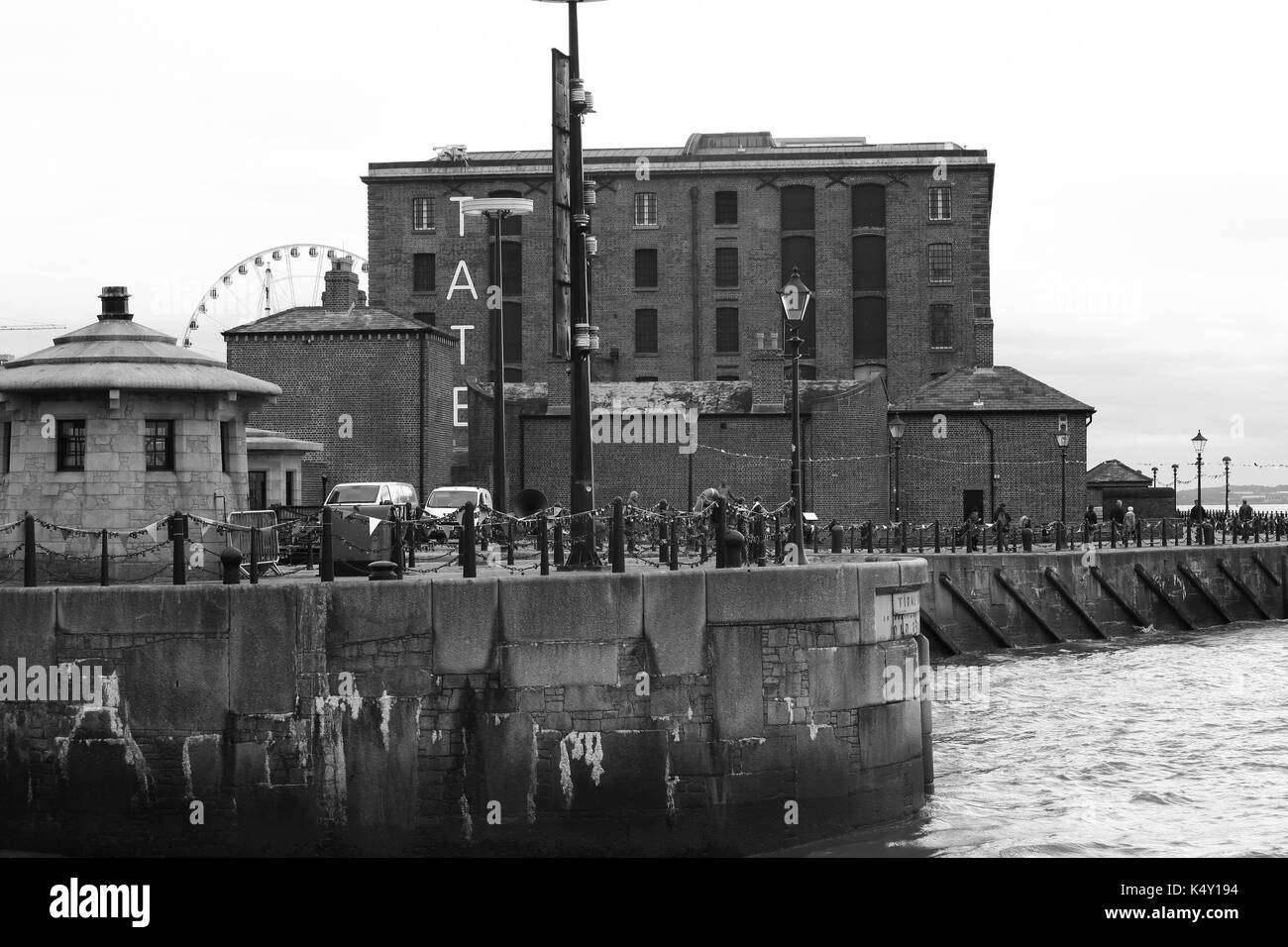 Liverpool and River Mersey Stock Photo Alamy