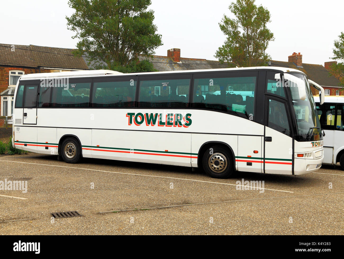 Towlers Coaches, coach, day trips, trip, excursions, excursion,  travel company, companies, holiday, holidays, travel, transport, bus, England, UK Stock Photo