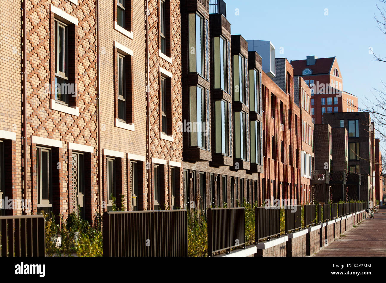 Residential district Rotterdam Crooswijk, the Netherlands Stock Photo