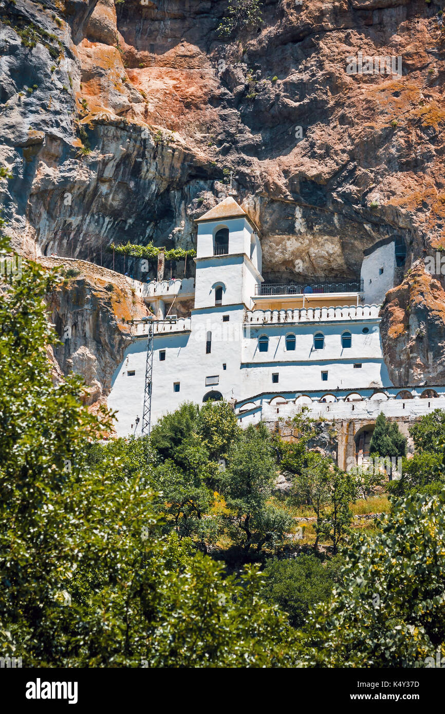 Monastery Ostrog in Montenegro. The current Orthodox monastery 47 Monastery Ostrog in Montenegro. The current Orthodox monastery 10