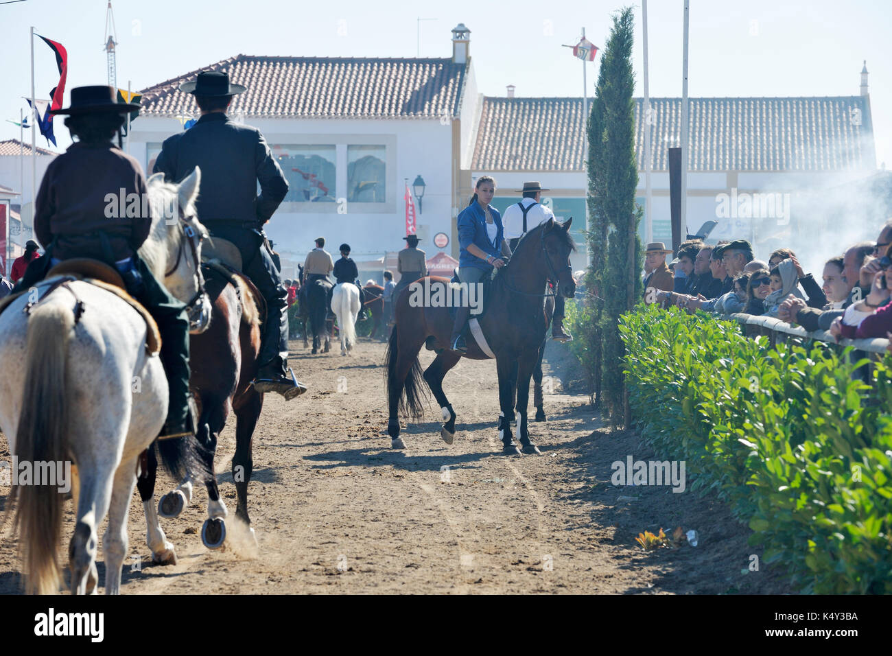 Horse Fair. Golegã, Ribatejo. Portugal Stock Photo