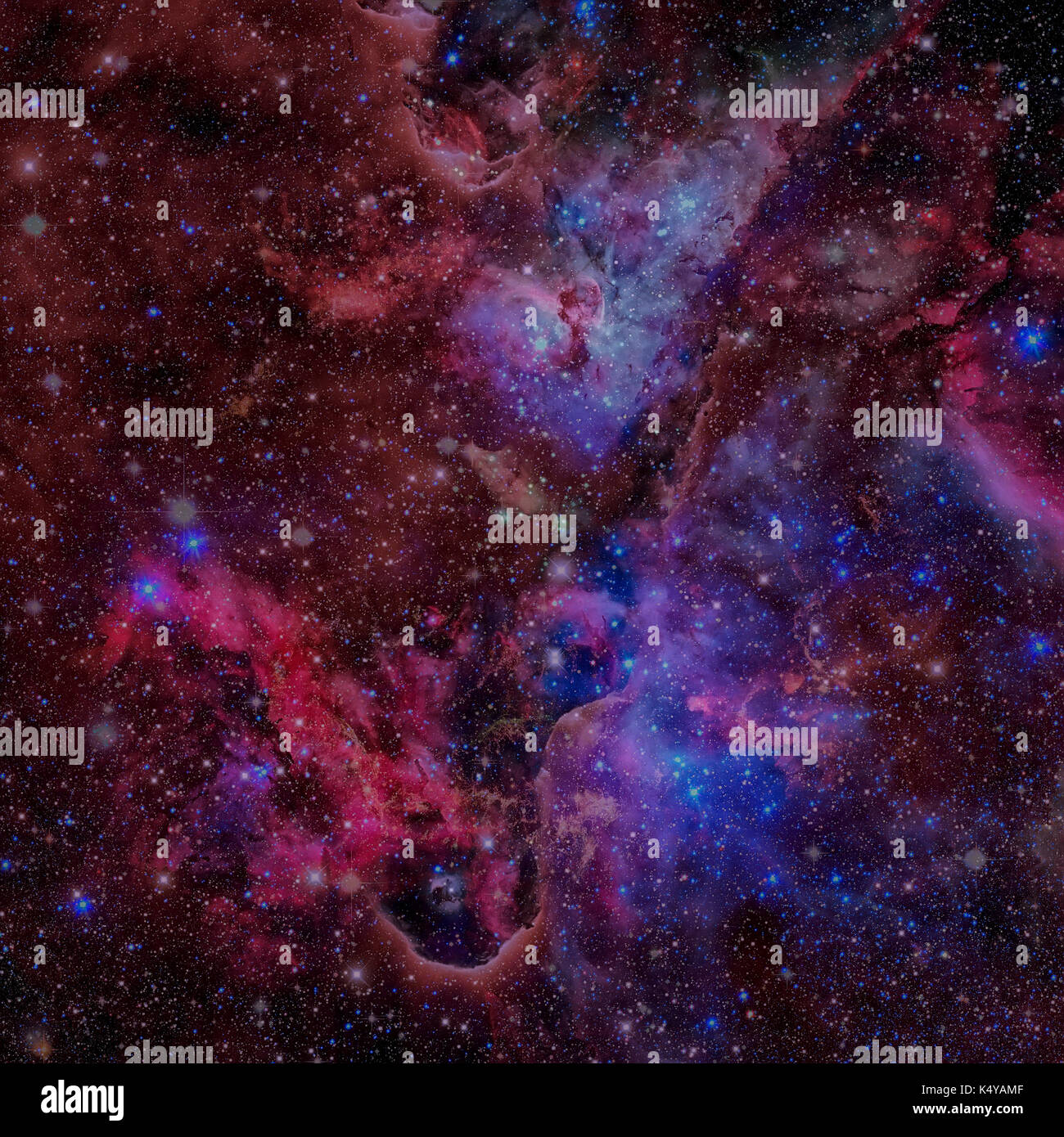 Nebula in space Stock Photo - Alamy