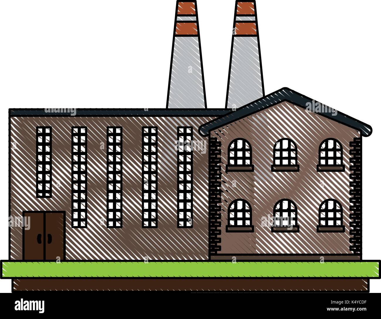factory building icon image Stock Vector Image & Art - Alamy