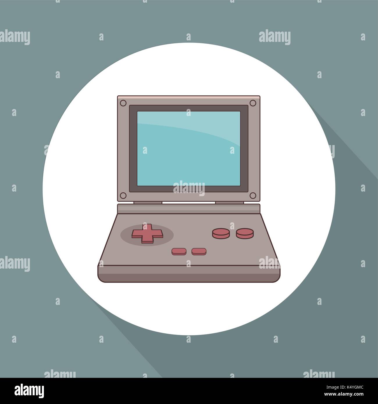 Videogame portable technology Stock Vector Image & Art - Alamy