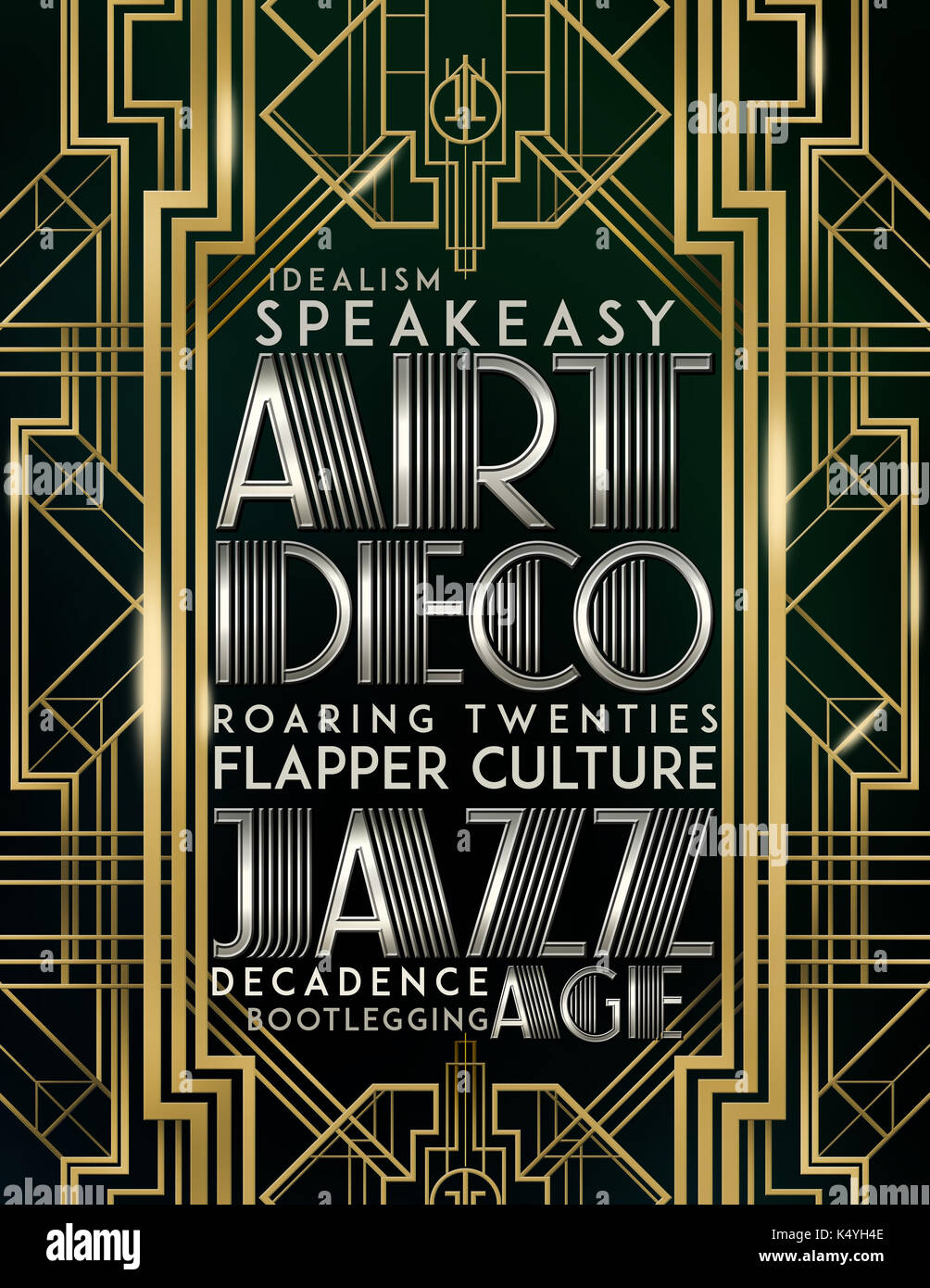 Word Art Typography Font Collection Stock Photo - Alamy