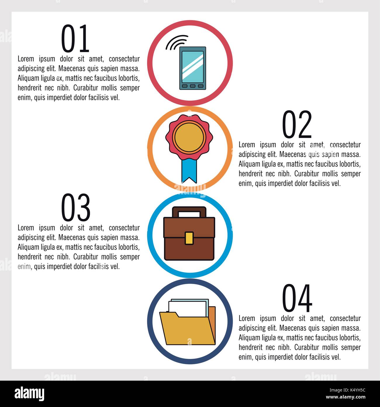 Business and education infographic Stock Vector