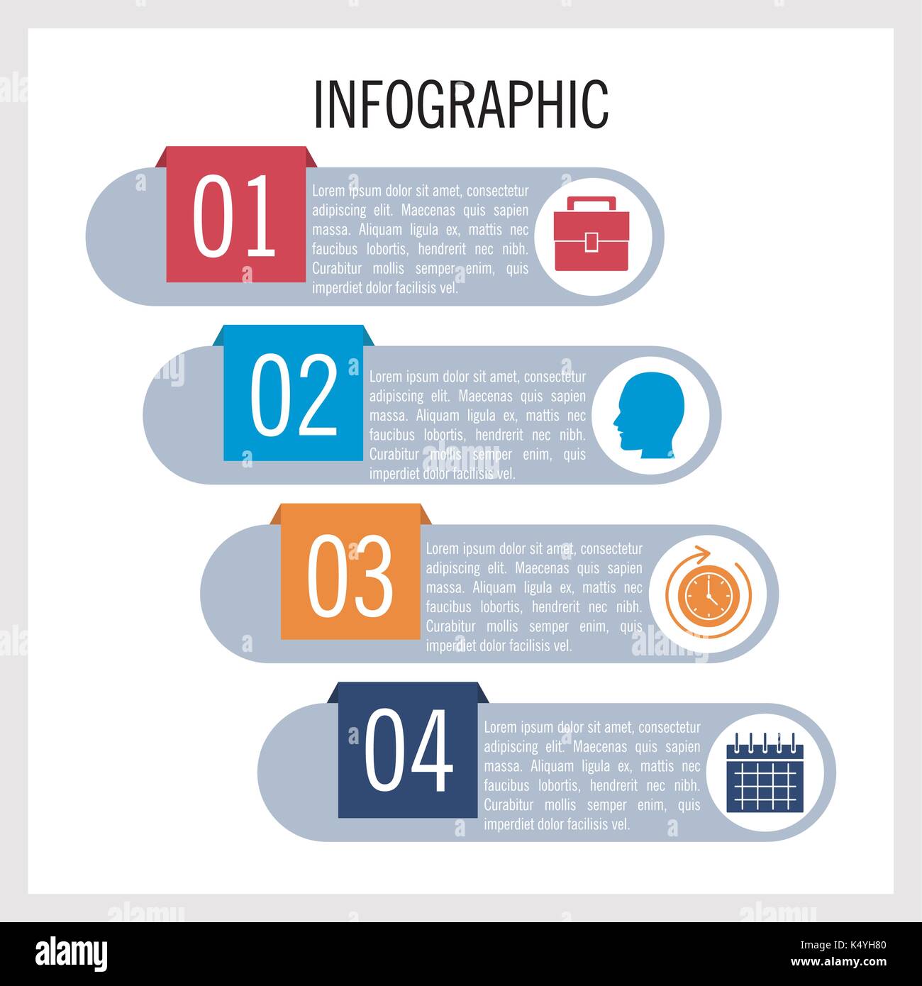 Business and education infographic Stock Vector