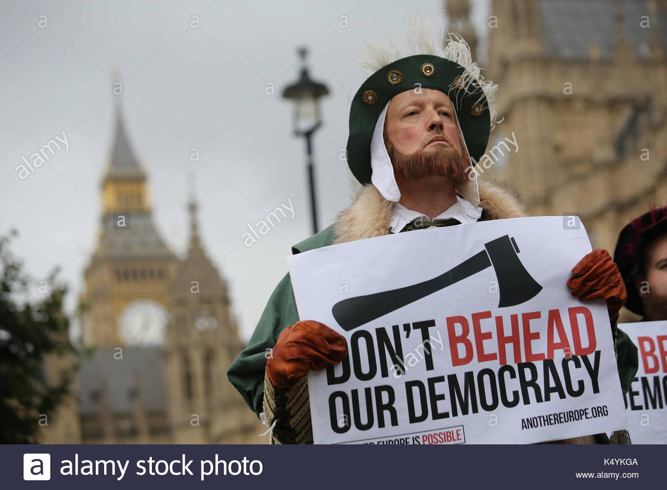 Westminster, London, UK. 07th Sep, 2017. Protest against EU withdrawal bill at Westminster Credit: reallifephotos/Alamy Live News Stock Photo