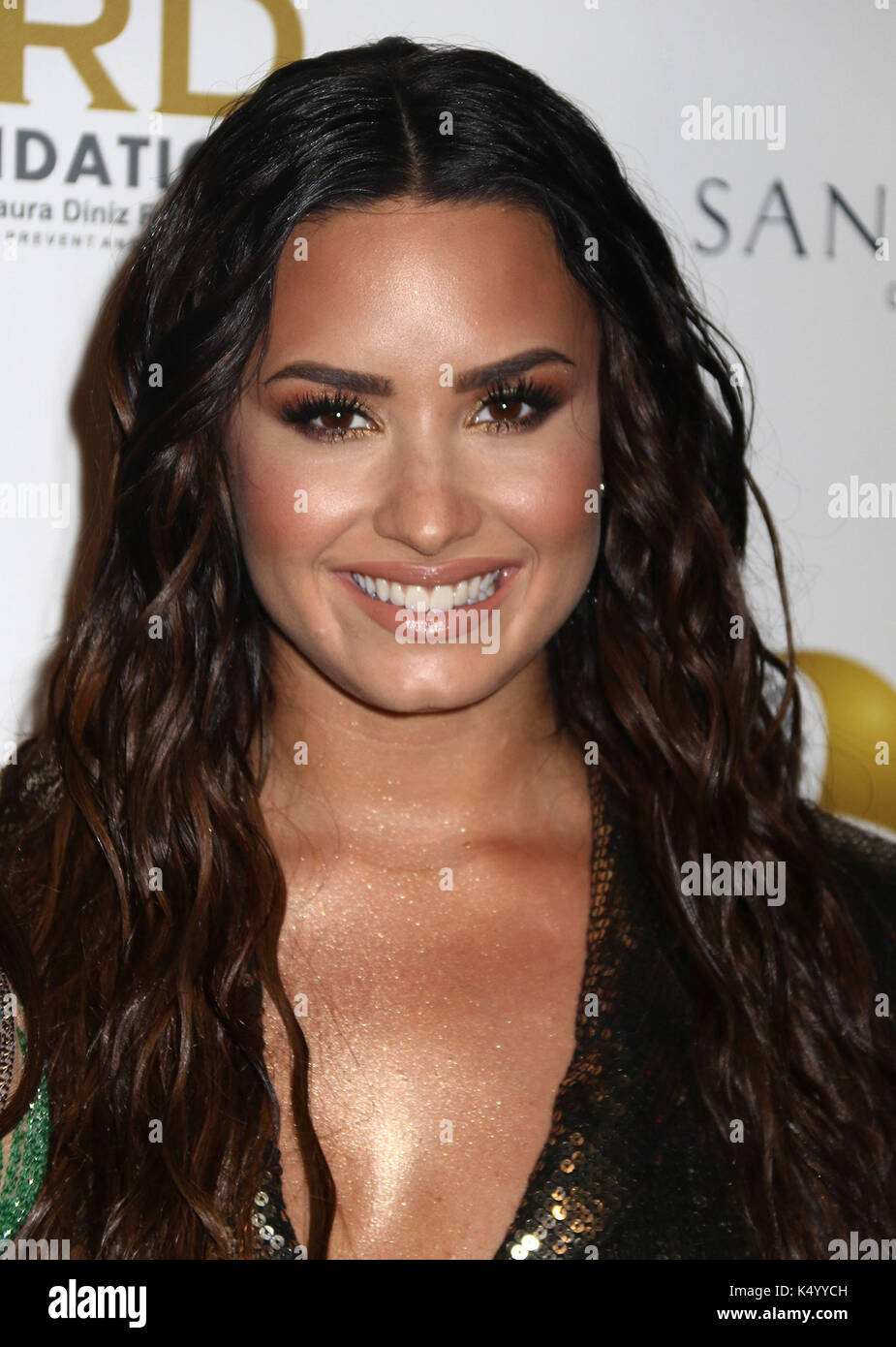 New York, New York, USA. 7th Sep, 2017. Singer DEMI LOVATO attends The
