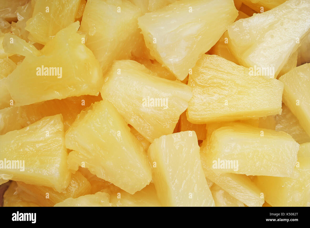 Pineapple texture Stock Photo
