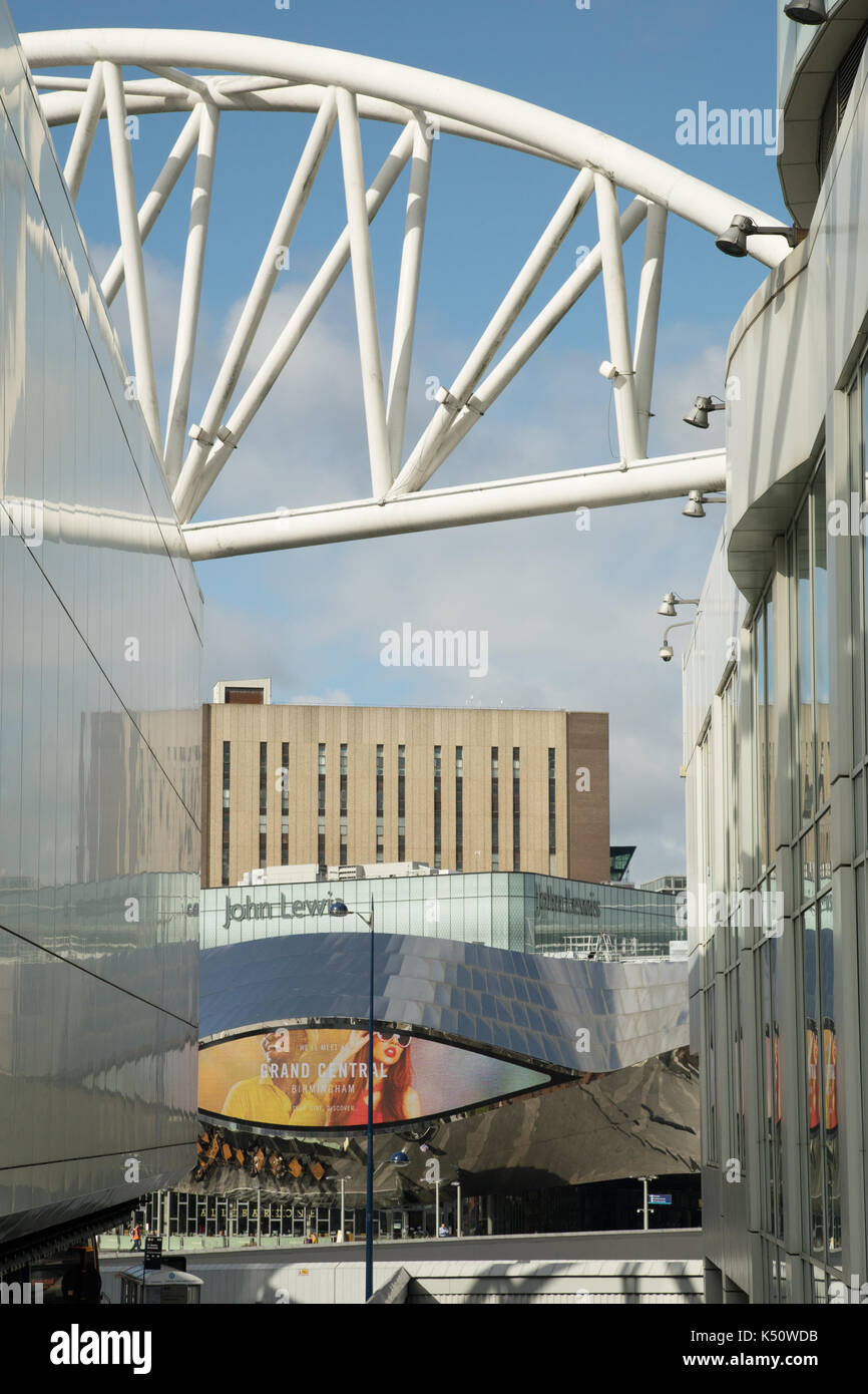 Grand Central railway station and John Lewis store, Birmingham, England