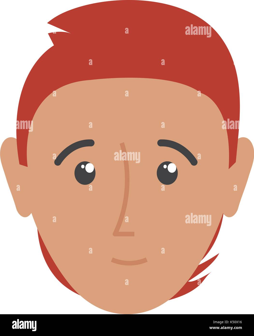 face man vector illustration Stock Vector Image & Art - Alamy