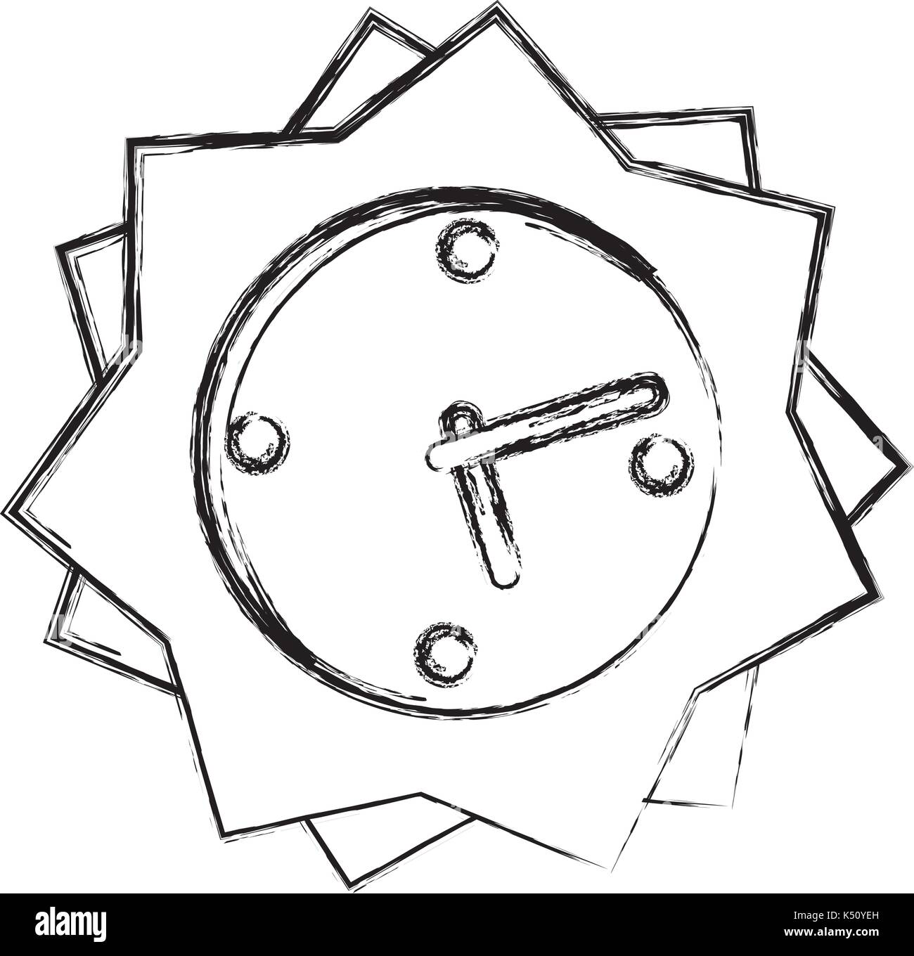 clock vector illustration Stock Vector Image & Art - Alamy