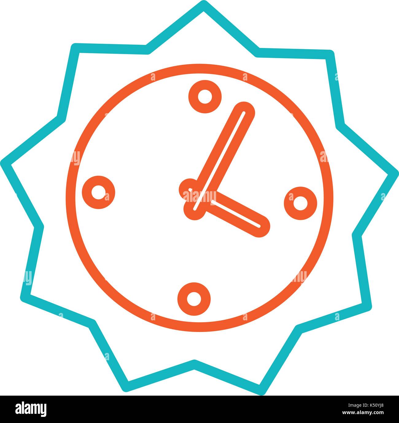 clock vector illustration Stock Vector Image & Art - Alamy