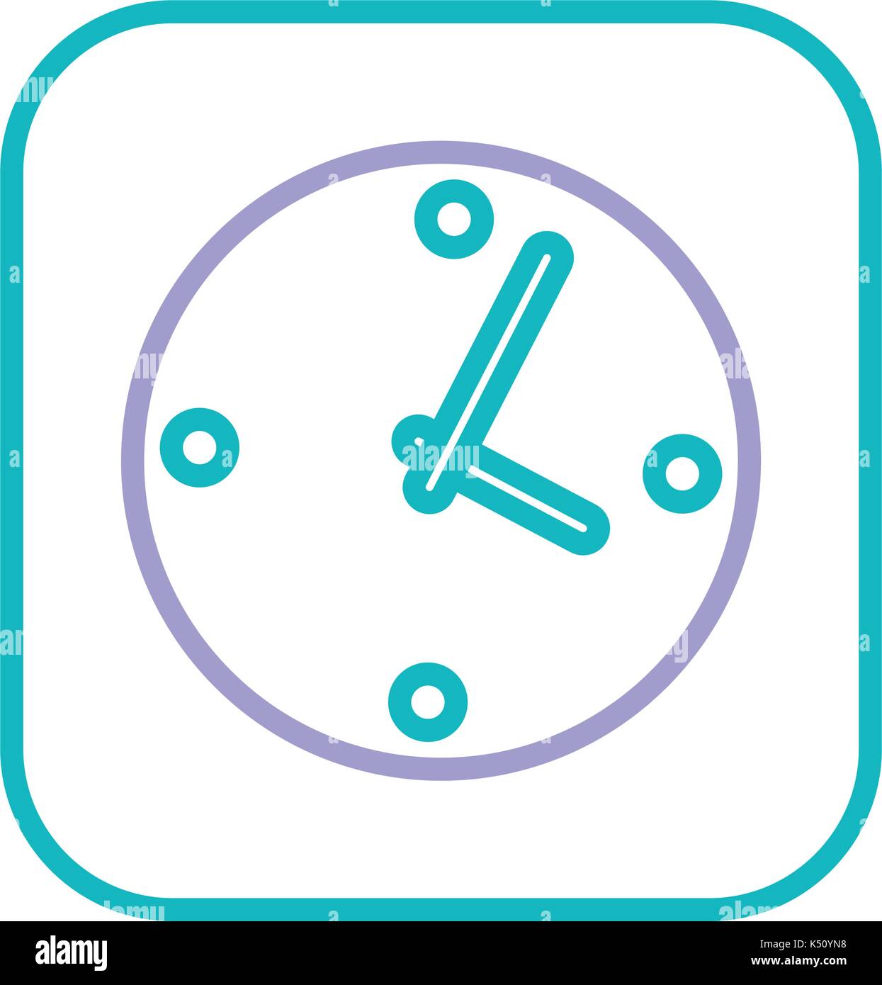 clock vector illustration Stock Vector Image & Art - Alamy